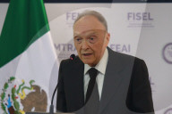 Mexican Attorney General Alejandro Gertz Manero Holds News Conference