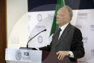 Alejandro Gertz Manero 'Rancho Izaguirre Case' News Conference