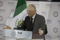 Alejandro Gertz Manero 'Rancho Izaguirre Case' News Conference