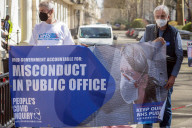 Matt Hancock Attends Covid Inquiry in London, UK.