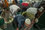 Medan's Blind Union Members Daily-life 