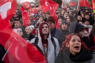 Protest In Turkey After Arrest Of Istanbul Mayor Ekrem Imamoglu