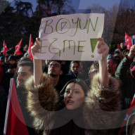 Protest In Turkey After Arrest Of Istanbul Mayor Ekrem Imamoglu