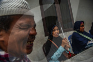 Medan's Blind Union Members Daily-life 