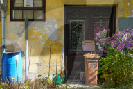 Bio Waste Bin In The Austrian City Of Braunau