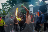 Protest Against the Revision of Military Law