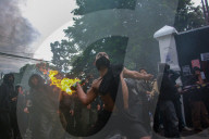 Protest Against the Revision of Military Law