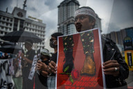 Protest Against the Revision of Military Law