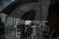 Protest Against the Revision of Military Law