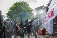 Protest Against the Revision of Military Law