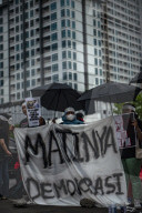 Protest Against the Revision of Military Law