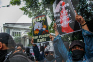 Protest Against the Revision of Military Law