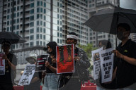 Protest Against the Revision of Military Law