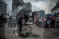 Protest Against the Revision of Military Law