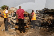 Explosions After Truck Accident Killing 6 And Injuring 19 At Karu, Abuja
