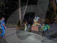 Nighttime Street Food Scene By Hoan Kiem Lake