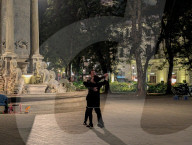 Nighttime Social Dancing In The Vietnamese Capital Of Hanoi
