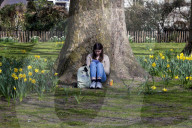 Londoners Enjoy the Sunshine