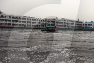 River Pollution In Bangladesh.