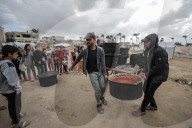 Gaza food distribution