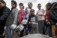 Gaza food distribution