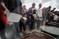 Gaza food distribution