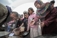 Gaza food distribution