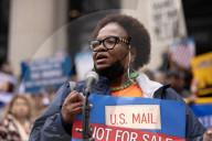 U.S. Postal Service Workers National Day Of Action Against Privatization
