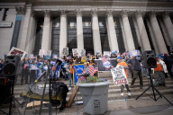 U.S. Postal Service Workers National Day Of Action Against Privatization