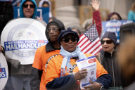 U.S. Postal Service Workers National Day Of Action Against Privatization