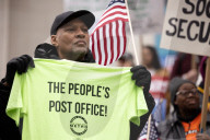 U.S. Postal Service Workers National Day Of Action Against Privatization