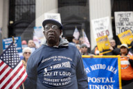 U.S. Postal Service Workers National Day Of Action Against Privatization