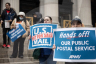 U.S. Postal Service Workers National Day Of Action Against Privatization