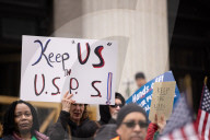 U.S. Postal Service Workers National Day Of Action Against Privatization
