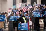 U.S. Postal Service Workers National Day Of Action Against Privatization