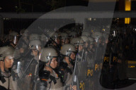 Student Protest Against Military Law