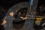 Student Protest Against Military Law