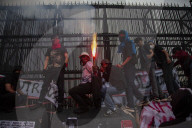 Student Protest Against Military Law