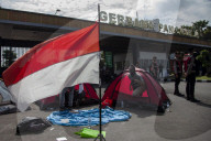 Student Protest Against Military Law