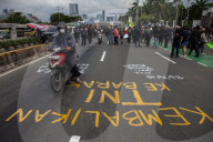 Student Protest Against Military Law
