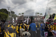 Student Protest Against Military Law