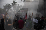 Student Protest Against Military Law