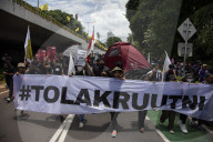 Student Protest Against Military Law