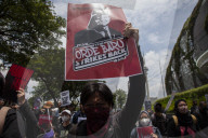 Student Protest Against Military Law