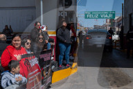 Teachers Protest At The International Bridge In Ciudad Juárez