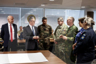 Prime Minister Keir Starmer visits PJHQ in Northwood