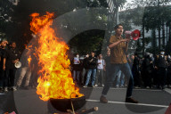 Action To Reject The Revision Of The TNI Law In Indonesia