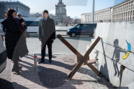 European Commissioner for Economic Affairs, Valdis Dombrovskis in Kyiv