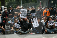 Action To Reject The Revision Of The TNI Law In Indonesia