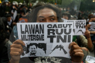 Action To Reject The Revision Of The TNI Law In Indonesia